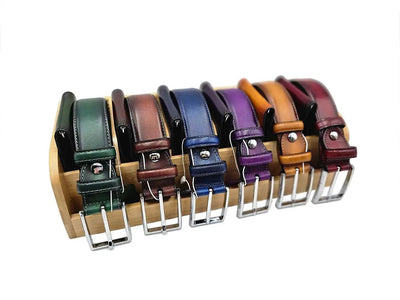 Carrucci Shoes Burnished Calfskin Belt Calfskin Leather KC1 view 20