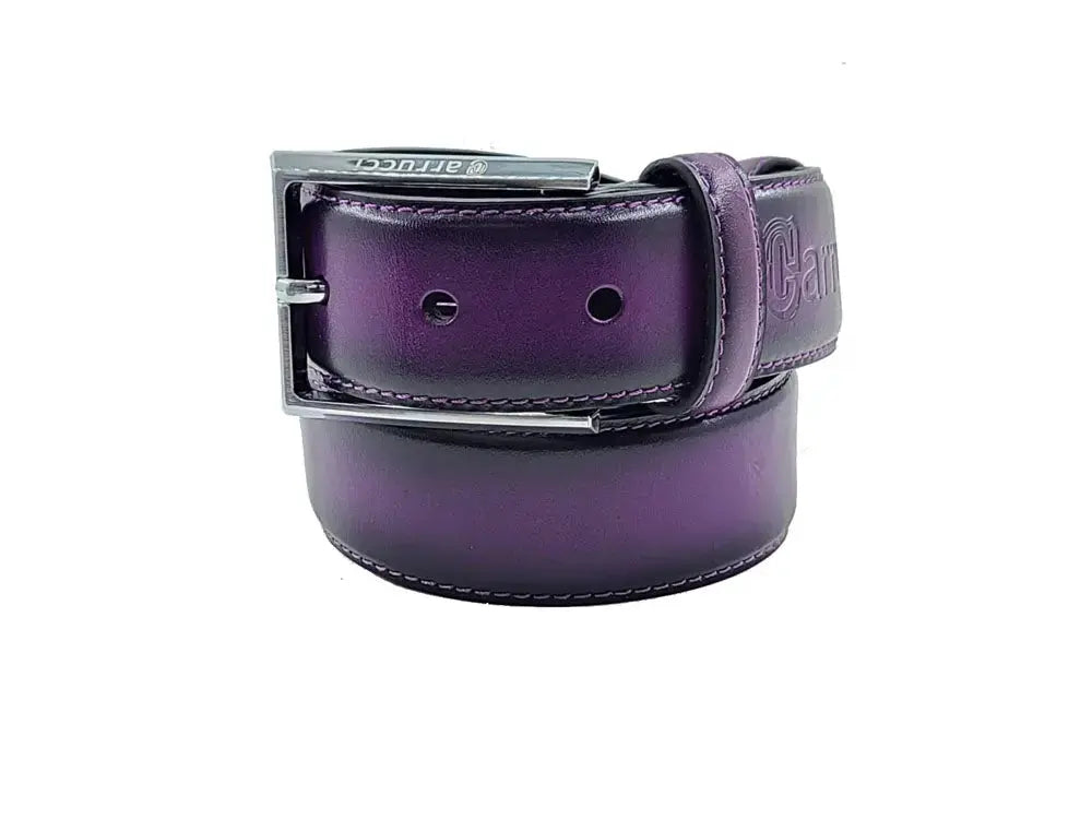 Carrucci Shoes Burnished Calfskin Belt Calfskin Leather KC1 view 16