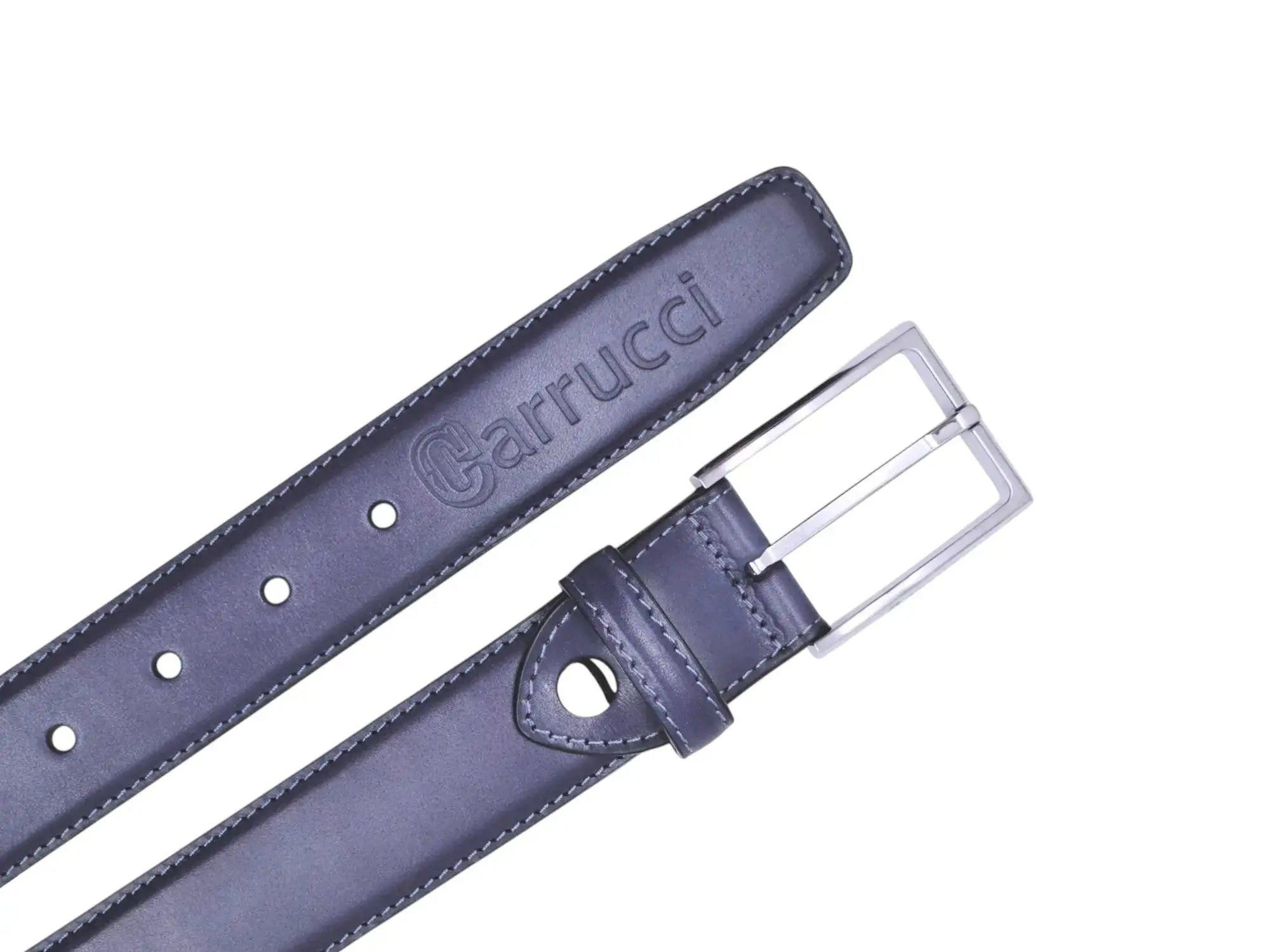 Carrucci Shoes Burnished Calfskin Belt Calfskin Leather KC1 view 18