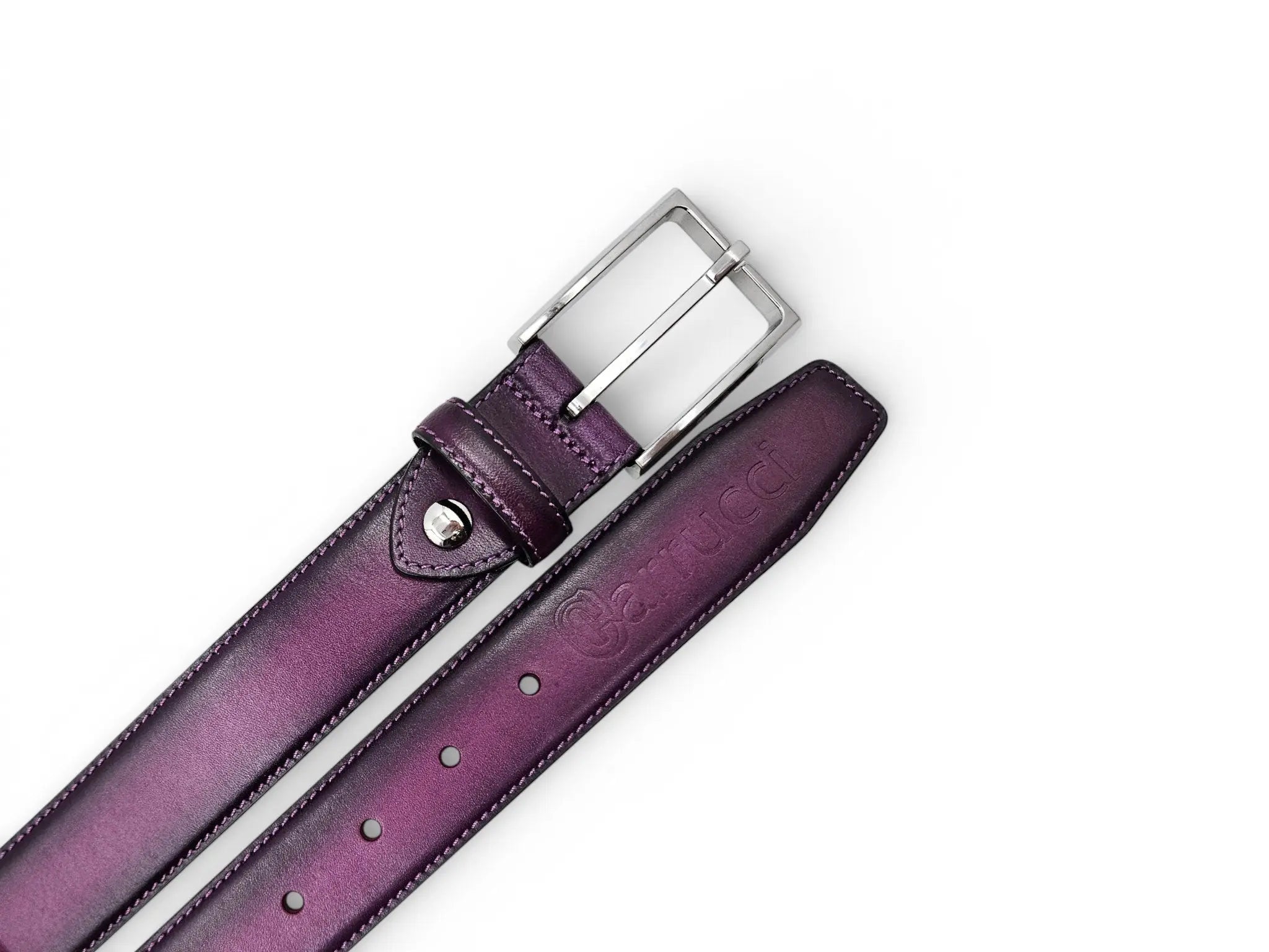 Carrucci Shoes Burnished Calfskin Belt Calfskin Leather KC1 view 15