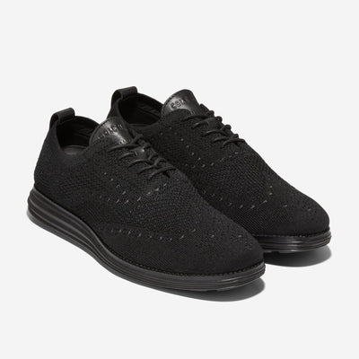 [C28443] MENS COLE HAAN GRAND KNIT WINGTIP II OXFORD
