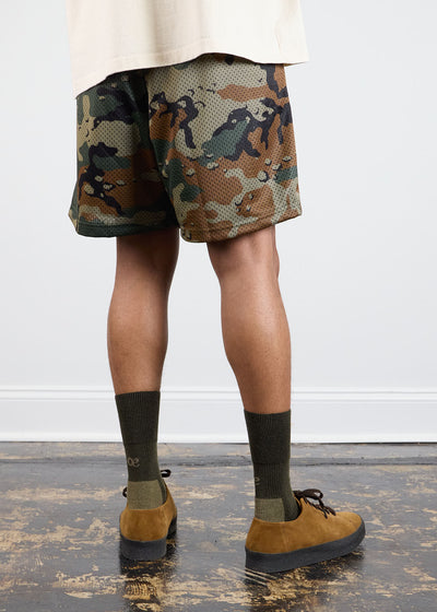 American Trench Classic Mesh Shorts – USA Made Athletic Shorts with Drawstring Waist