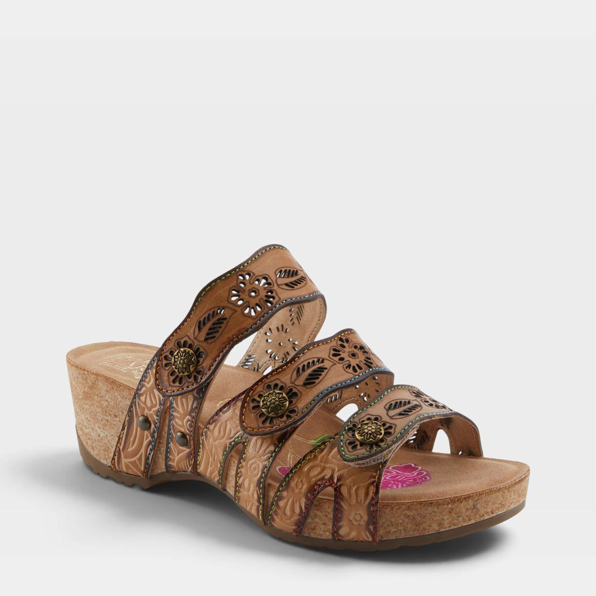 L'Artiste Carbone Sandals — product view 3