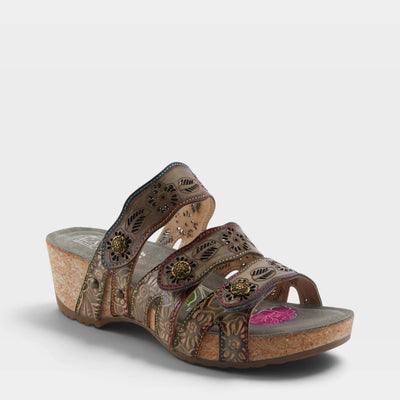 L'Artiste Carbone Sandals — product view 11