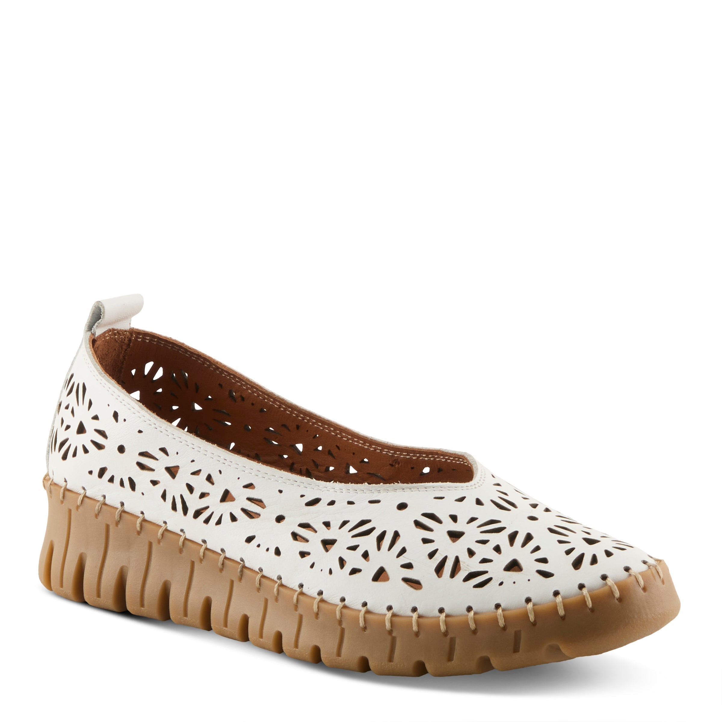 Spring Step SPRING STEP CAROSA SHOES shoe in white with comfortable everyday design
