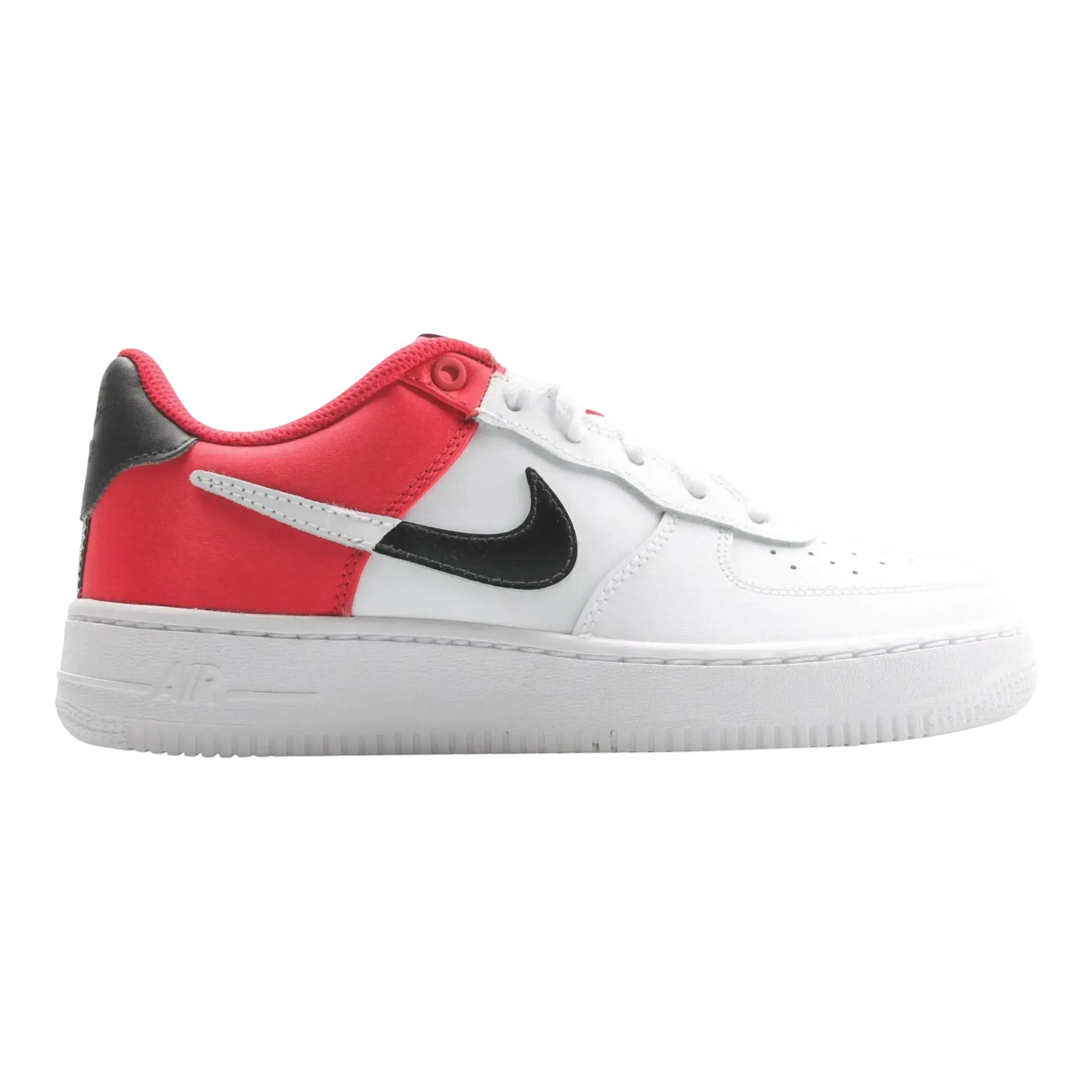 Nike Air Force 1 LV8 1 Big Kids Basketball Shoes University Red/White-Black