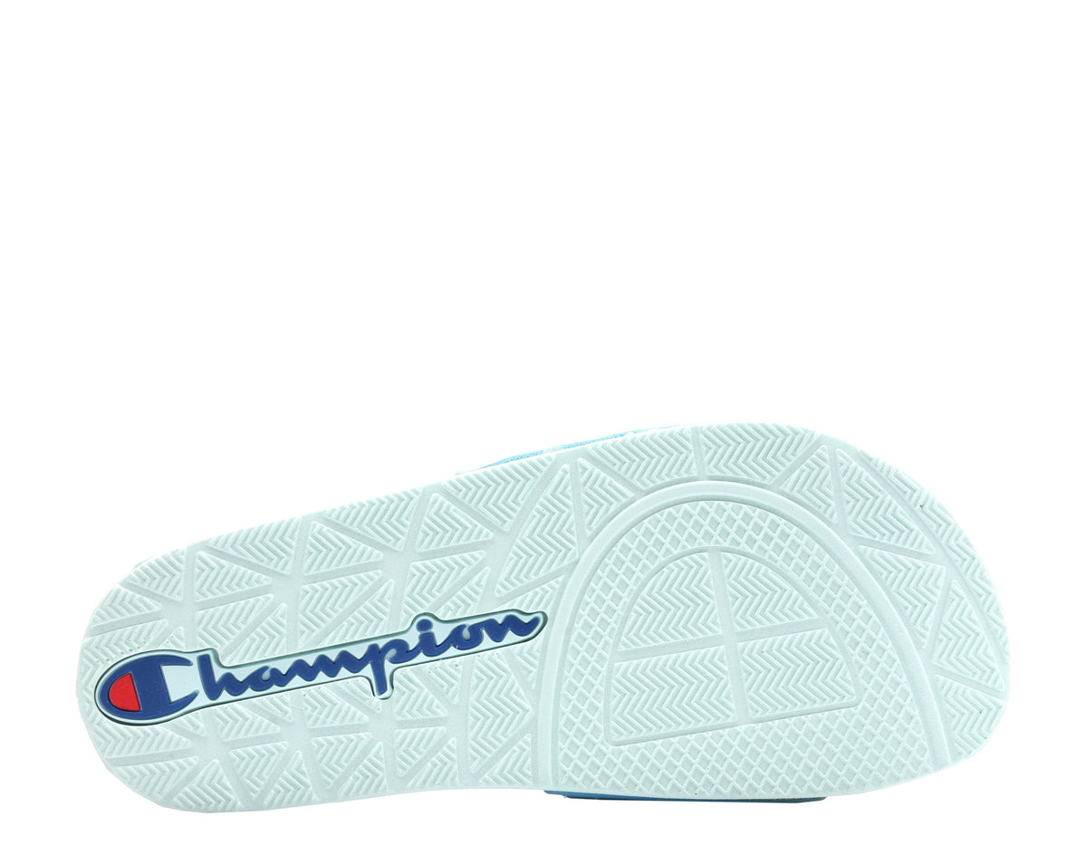 Champion Life IPO Color Block Women's Slides — Blue/Multi