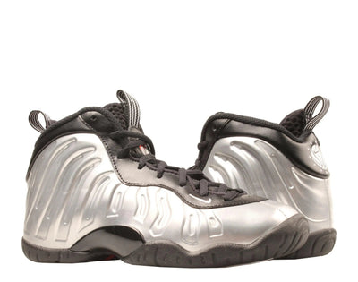 Nike Little Posite One KSA Big Kids Basketball Shoes Chrome/White-Black