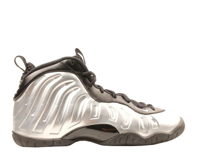 Nike Little Posite One KSA Big Kids Basketball Shoes Chrome/White-Black