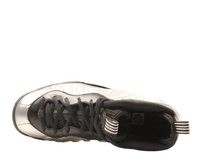 Nike Little Posite One KSA Big Kids Basketball Shoes Chrome/White-Black
