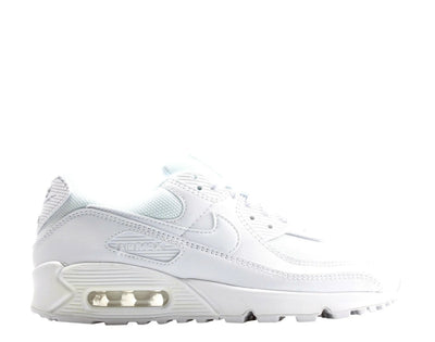 Nike Air Max 90 Men Running Sneakers White/White-White-Wolf Grey
