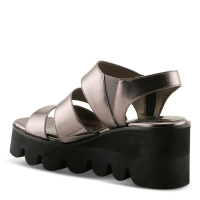 AZURA CORRIGATE SANDALS
