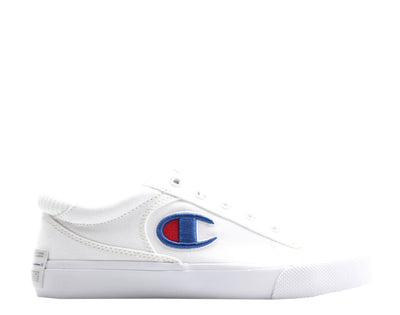 Champion Life Fringe Lo Big Kids' (GS) Sneakers — White Canvas Low-Top