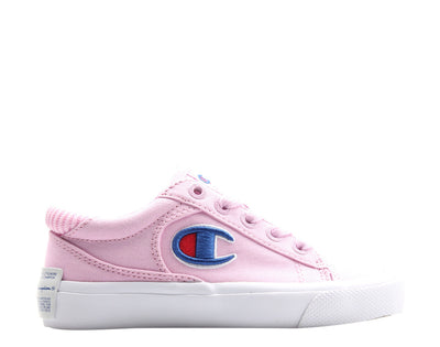 Champion Life Fringe Lo Cake Little Kids' (PS) Sneakers — Ice/Pink Canvas Low-Top
