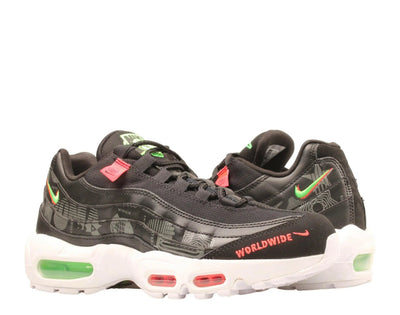 Nike Air Max 95 WW Men Running Sneakers Black/White-Green Strike