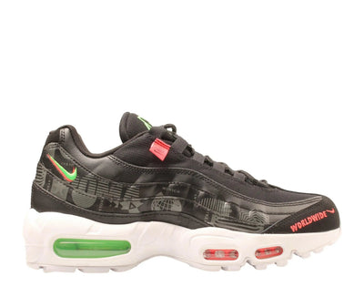 Nike Air Max 95 WW Men Running Sneakers Black/White-Green Strike