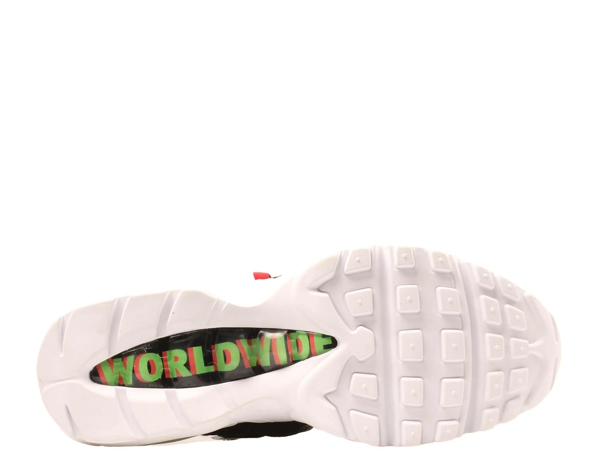 Nike Air Max 95 WW Men Running Sneakers Black/White-Green Strike