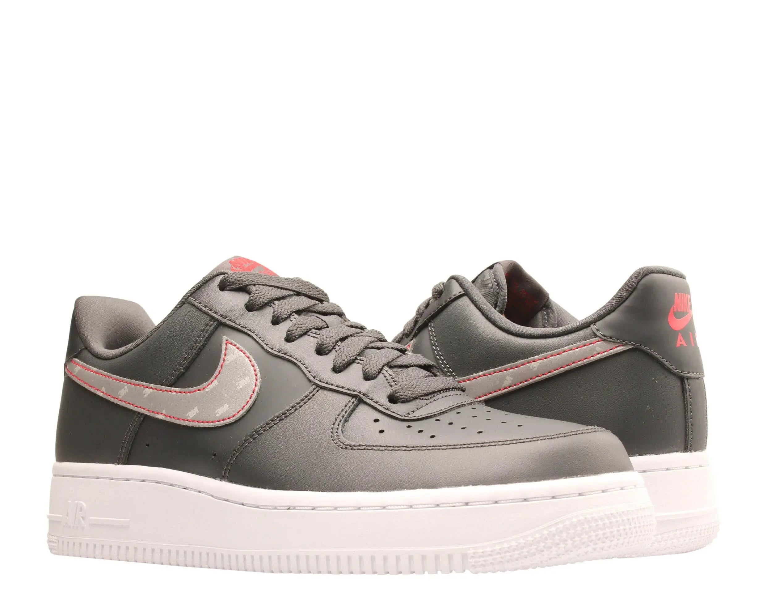 Nike Air Force 1 ’07 3M Men Basketball Shoes Anthracite/Silver