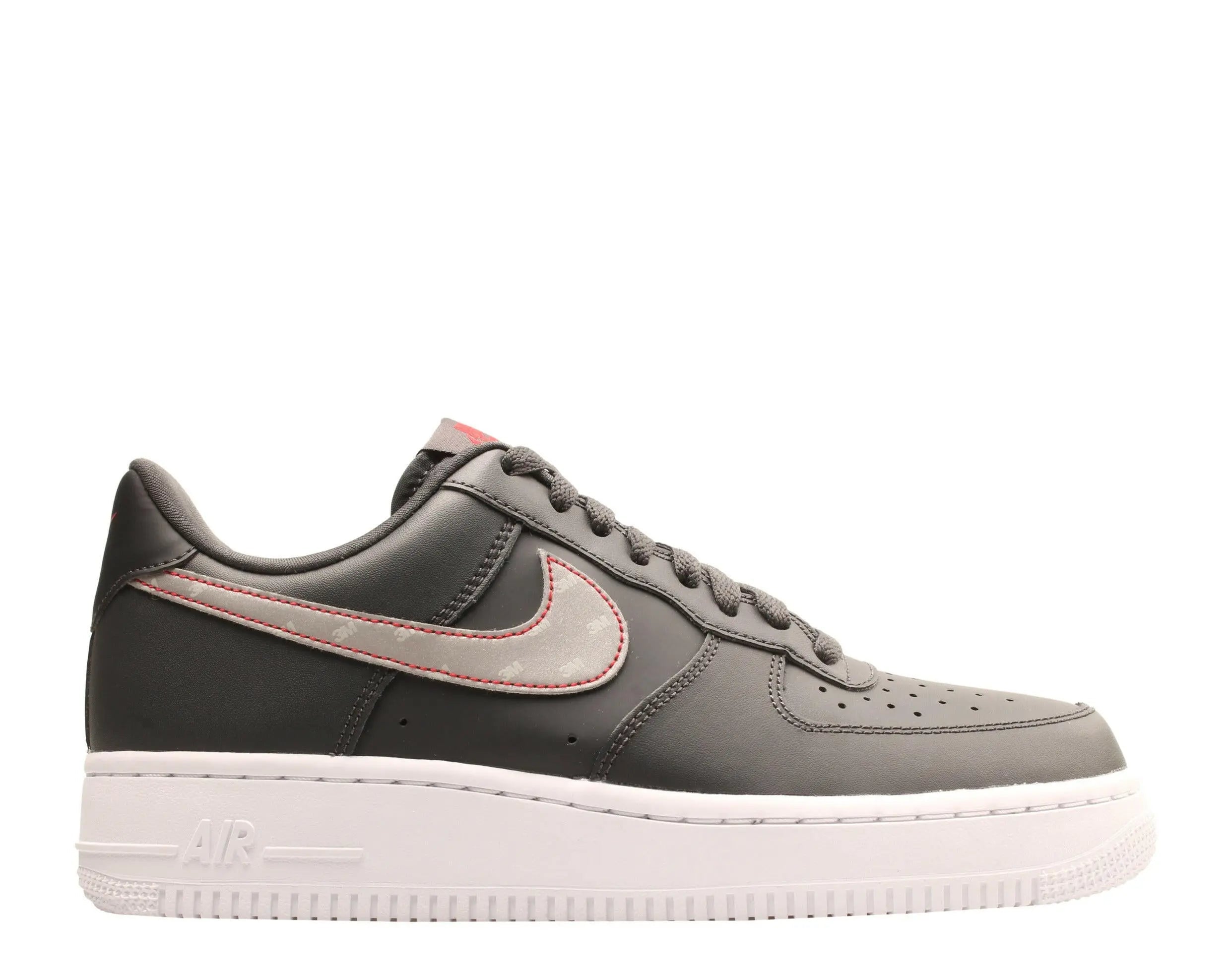 Nike Air Force 1 ’07 3M Men Basketball Shoes Anthracite/Silver