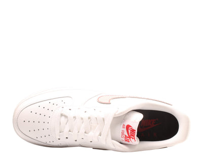 Nike Air Force 1 '07 3M Men's Sneakers — White/Reflective Silver Leather Low-Top