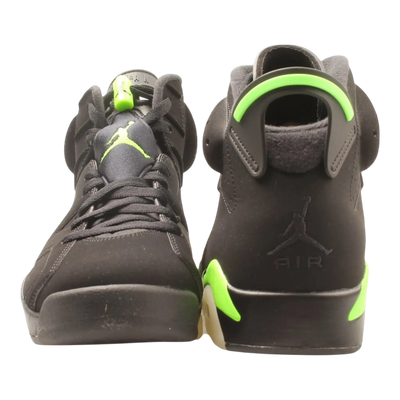Jordan Air Jordan 6 Retro Men Basketball Sneakers Black/Electric Green