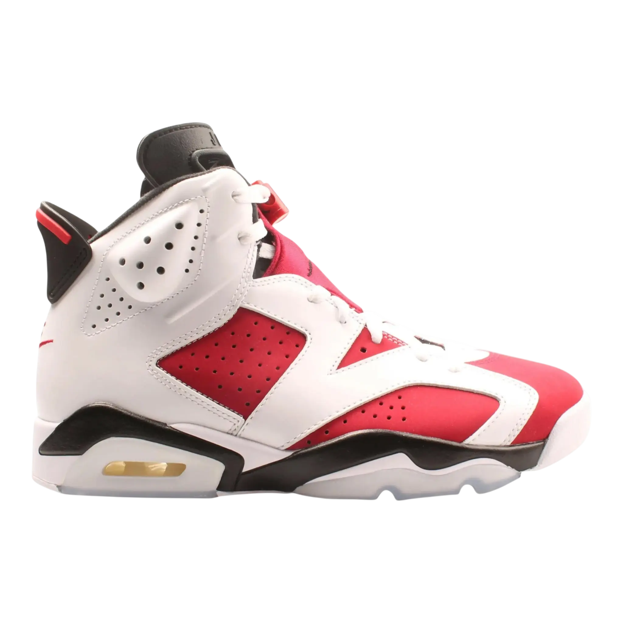 Jordan Air Jordan 6 Retro Men Basketball Shoes White/Black/Carmine