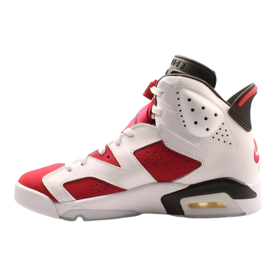 Jordan Air Jordan 6 Retro Men Basketball Shoes White/Black/Carmine