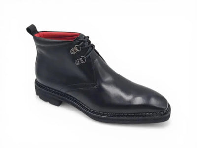 Carrucci Shoes Calfskin Chukka Boot Lug Sole Winter Ready KB516 51 view 8