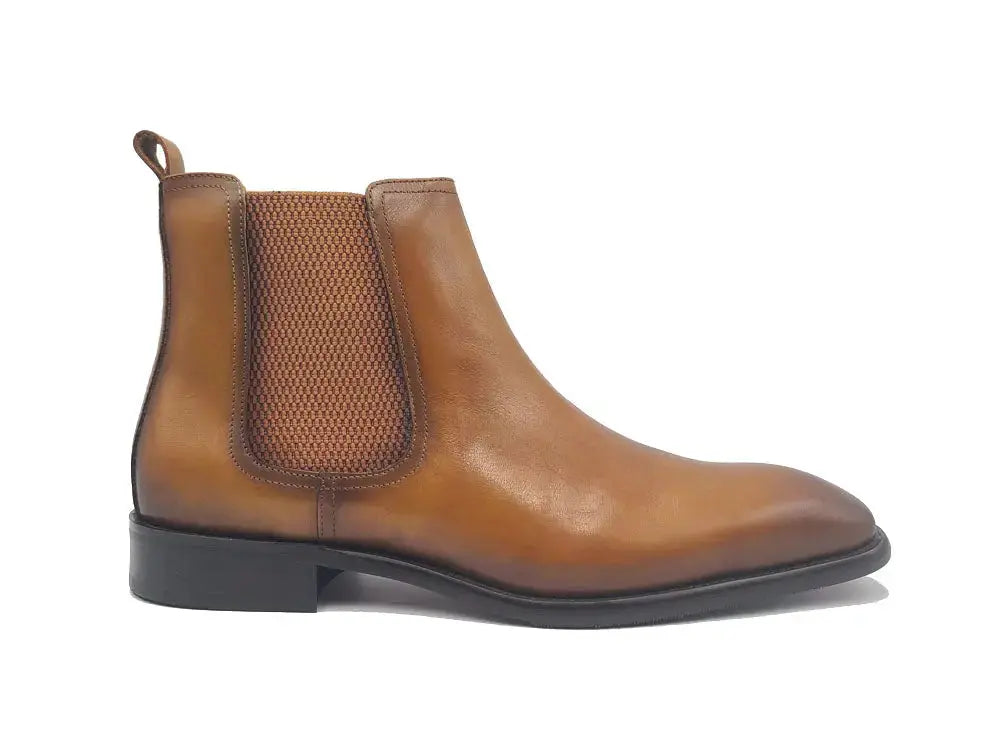 Carrucci Shoes Chelsea Boot Cushioned Footbed Calfskin Leather KB509 30 view 10
