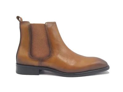 Carrucci Shoes Chelsea Boot Cushioned Footbed Calfskin Leather KB509 30 view 10