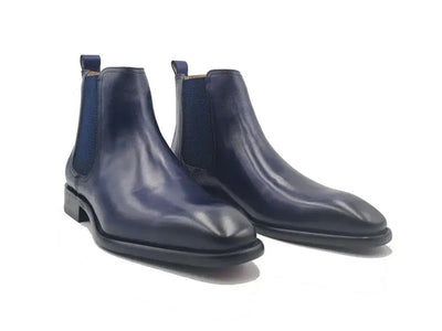 Carrucci Shoes Chelsea Boot Cushioned Footbed Calfskin Leather KB509 30 view 15