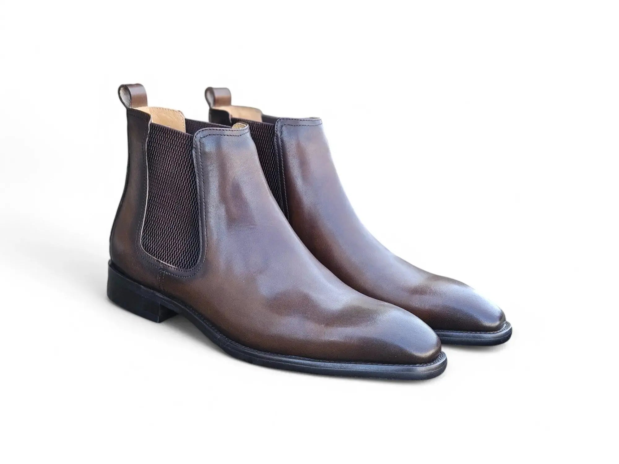 Carrucci Shoes Chelsea Boot Cushioned Footbed Calfskin Leather KB509 30 view 16