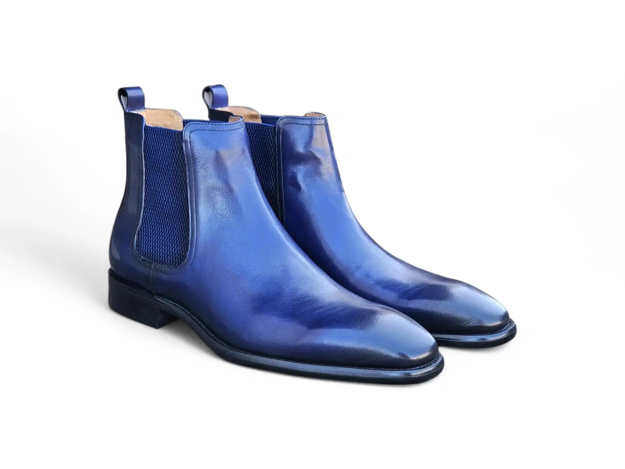Carrucci Shoes Chelsea Boot Cushioned Footbed Calfskin Leather KB509 30 view 14