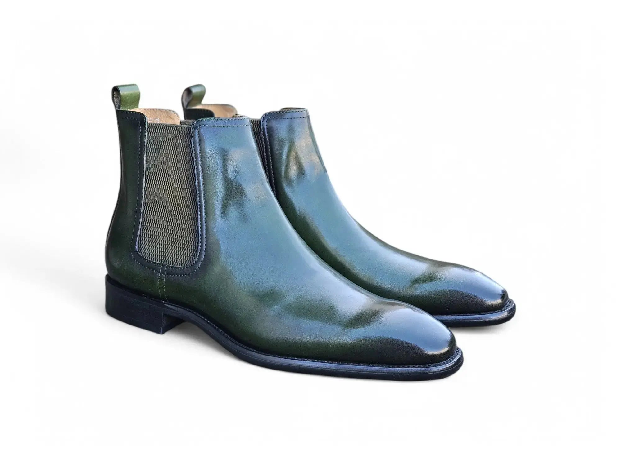 Carrucci Shoes Chelsea Boot Cushioned Footbed Calfskin Leather KB509 30 view 12