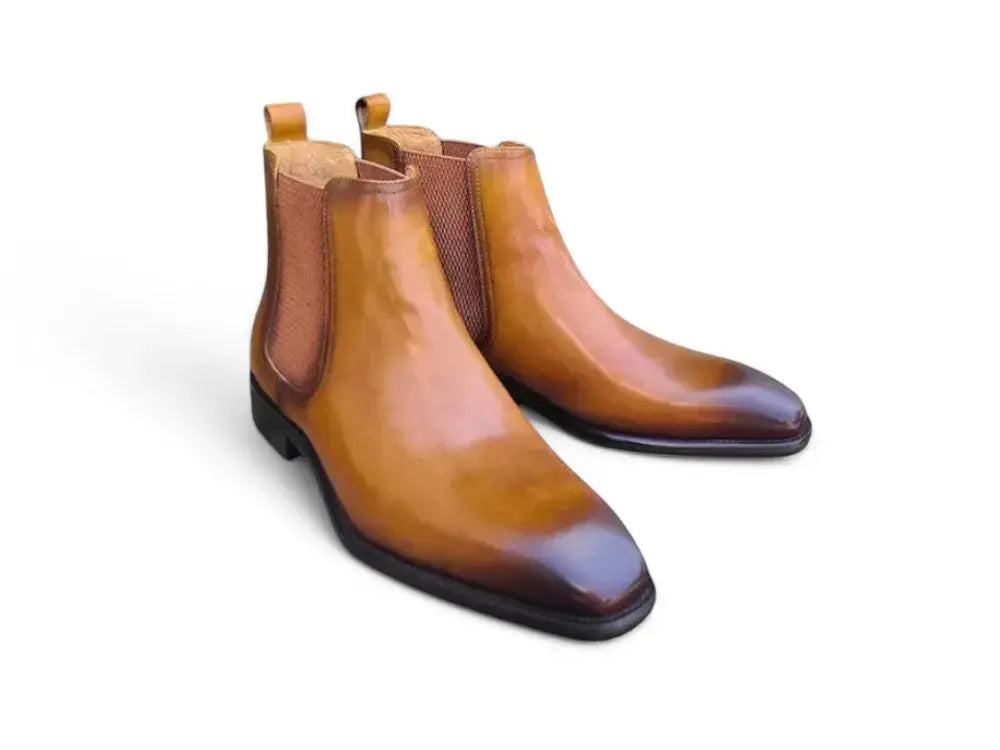 Carrucci Shoes Chelsea Boot Cushioned Footbed Calfskin Leather KB509 30 view 8