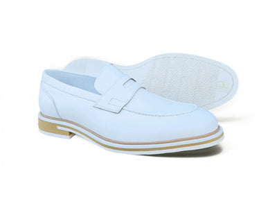 Carrucci Shoes Men's KS Footwear Penny Loafer Calfskin Leather KS519 04