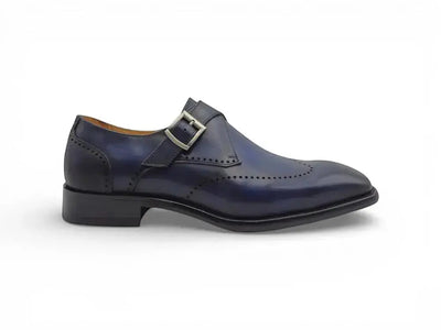 Carrucci Shoes Single Classic Monk Loafer Calfskin KS509 42T KS509 42 view 18