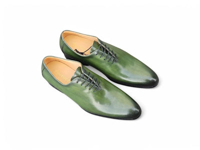 Carrucci Shoes Calfskin Whole Cut Lace Up Oxford Leather KS505 12 side view