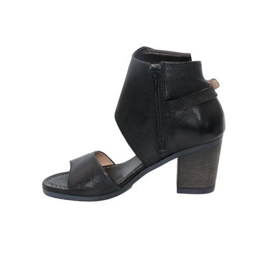 Eric Michael Callie Women’s Block Heel Leather Sandal