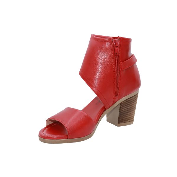 Eric Michael Callie Women’s Block Heel Leather Sandal