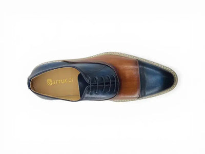 Carrucci Shoes Cap Toe Brogue Oxford Men’s Classic KS552 03T view 8