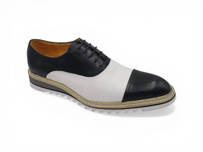 Carrucci Shoes Cap Toe Brogue Oxford Men’s Classic KS552 03T view 11