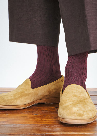 The Dress Sock in Mercerized Cotton