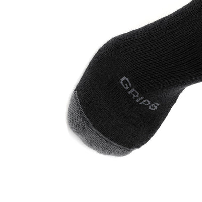 8 Pairs Carbon - Casual Crew Midweight Merino Wool Sock