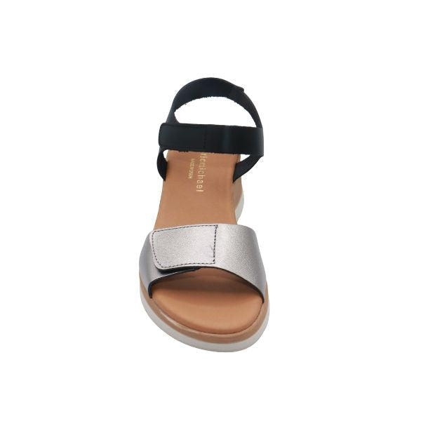 Eric Michael Caroline Leather Wedge Sandal