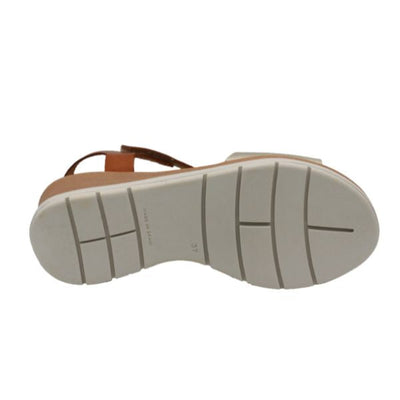 Eric Michael Caroline Leather Wedge Sandal