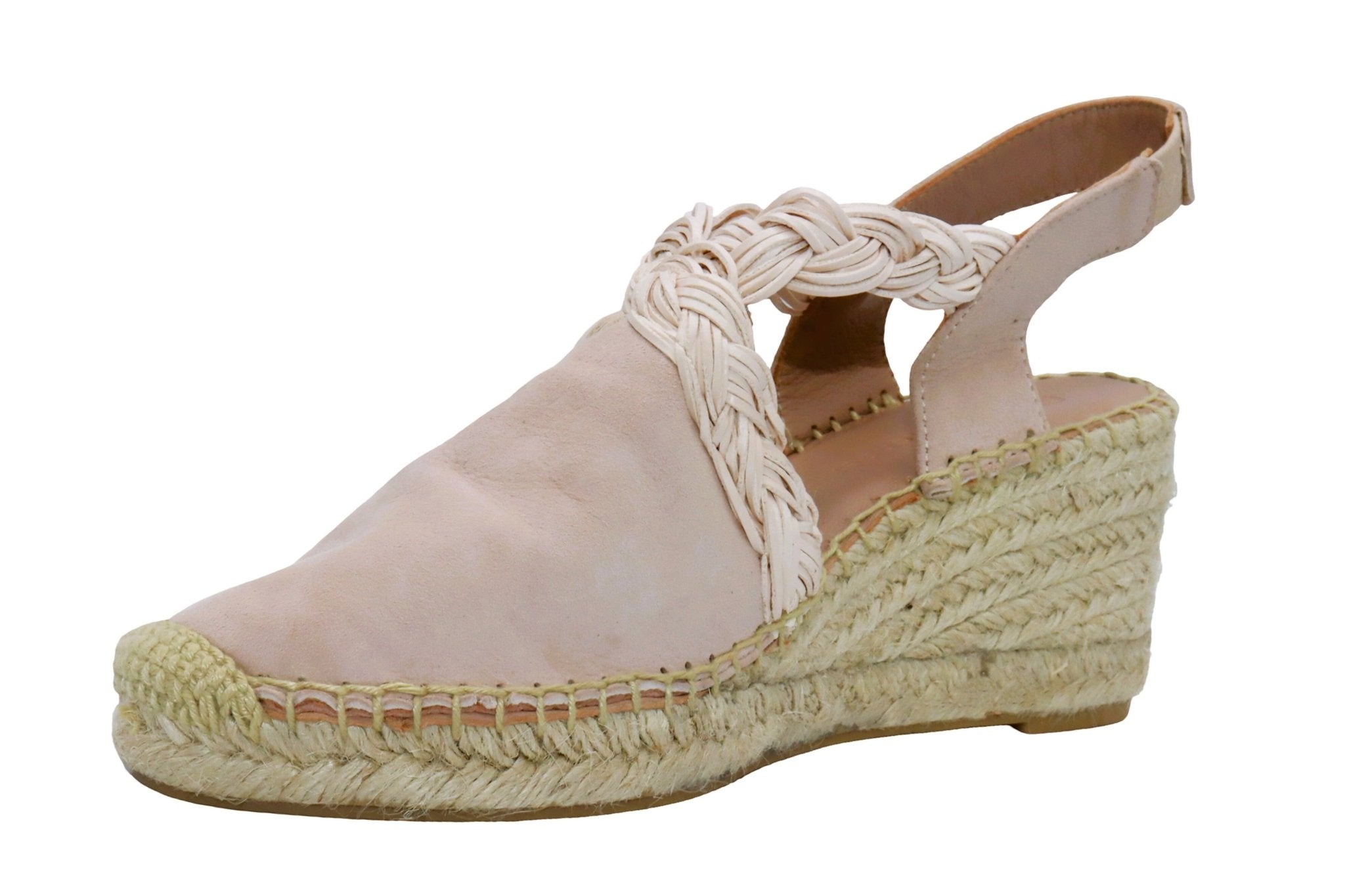 Eric Michael Carolyn Women’s Braided Wedge Espadrille