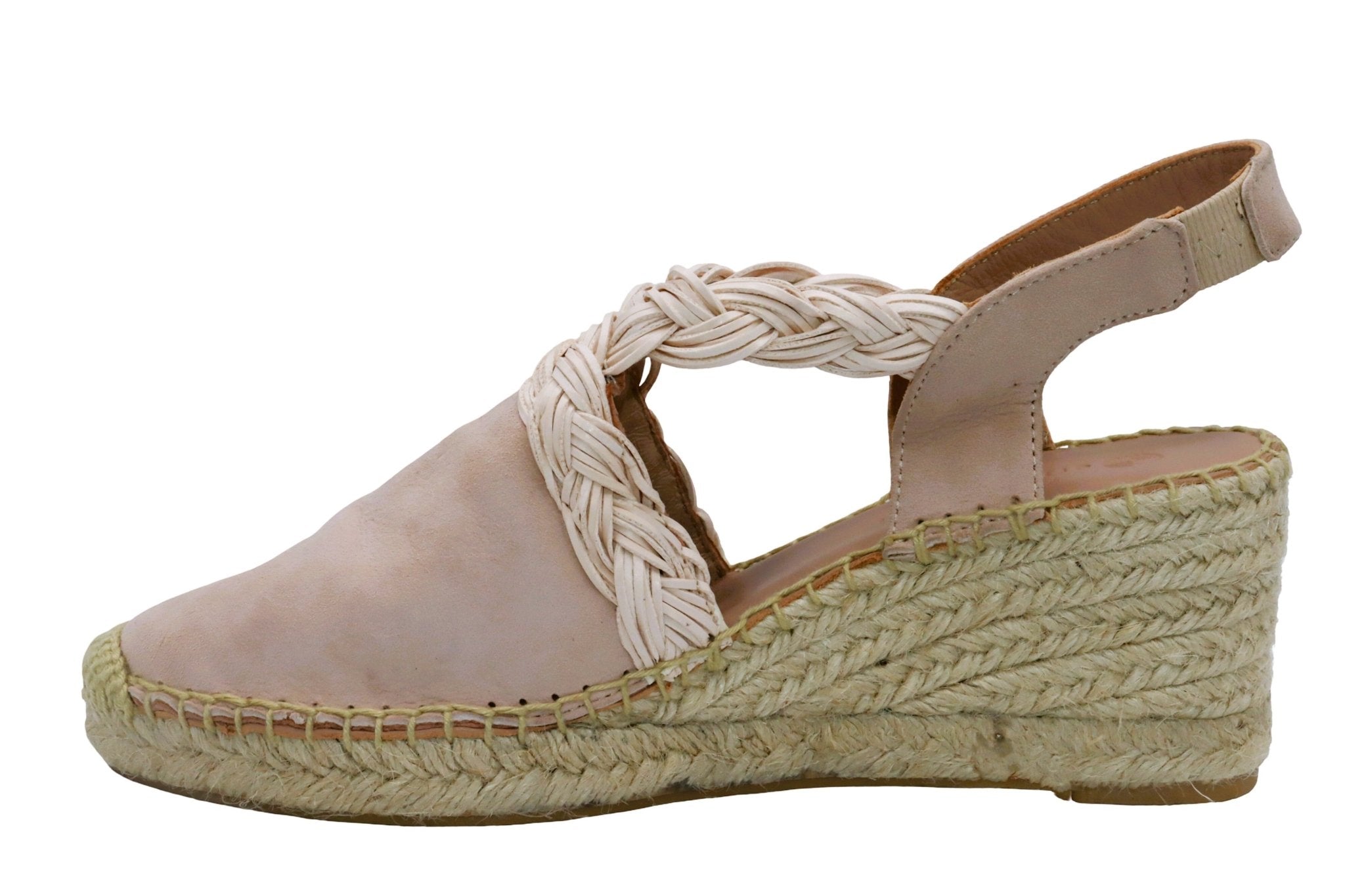 Eric Michael Carolyn Women’s Braided Wedge Espadrille