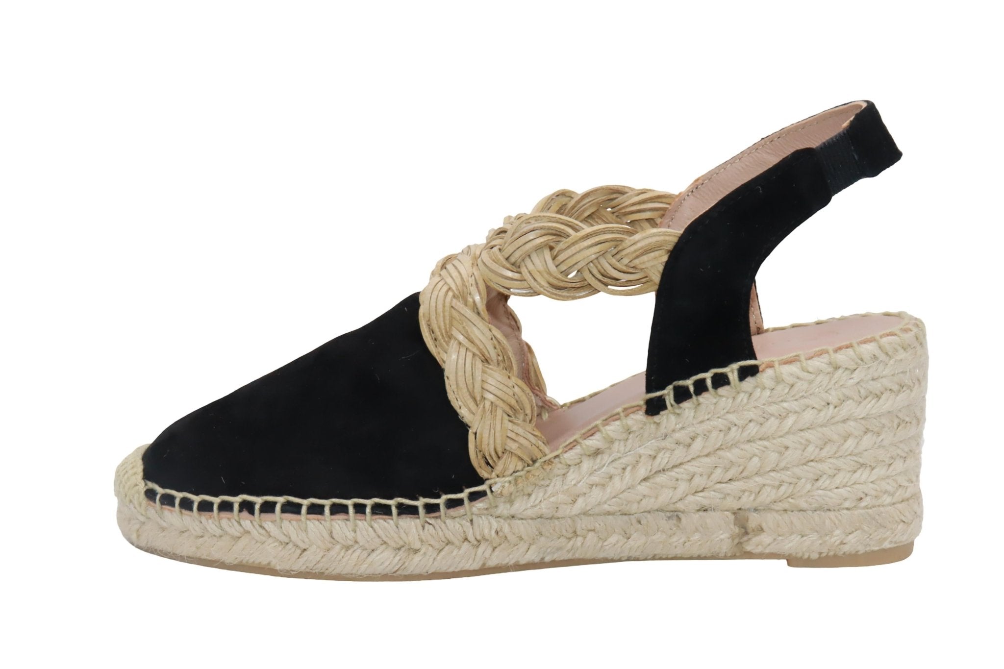 Eric Michael Carolyn Women’s Braided Wedge Espadrille