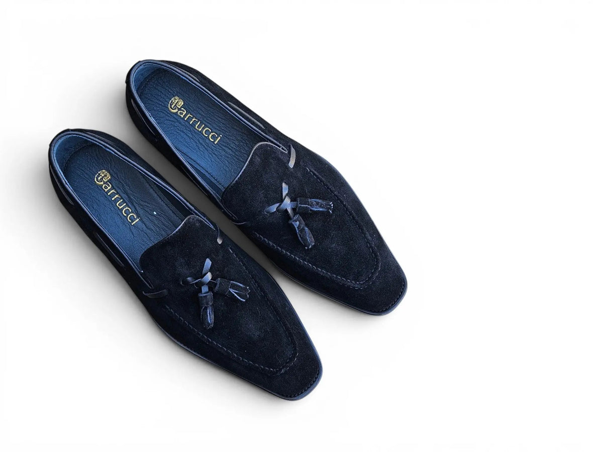 Carrucci Savoy Suede Tassel Loafer – product view 12